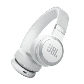 JBL Live 670NC - White - Wireless On-Ear Headphones with True Adaptive Noise Cancelling - Hero JBL Live 670NC - White - Wireless On-Ear Headphones with True Adaptive Noise Cancelling - Hero
